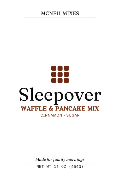 Sleepover Waffle & Pancake Mix